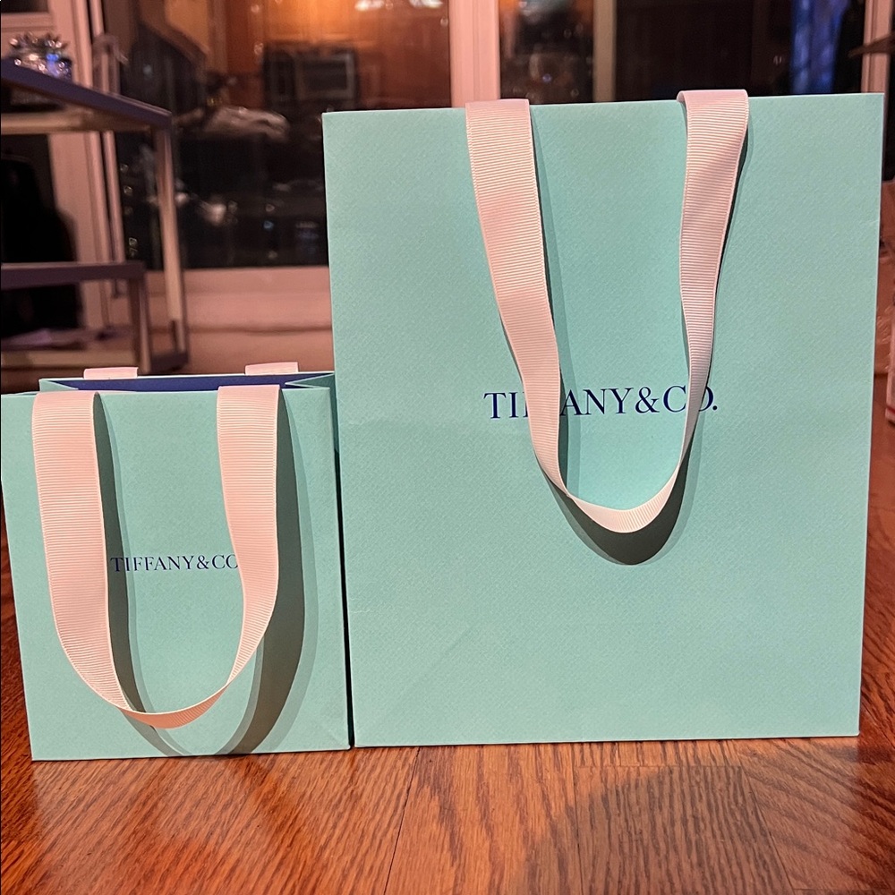 Tiffany & Co. shopping bags